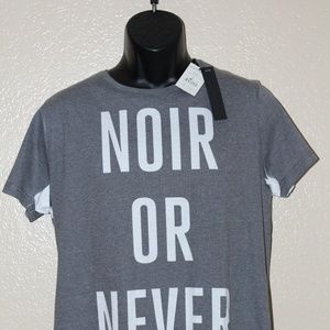 COTTON ON BLOG TEE "Nior or Never" Sz L